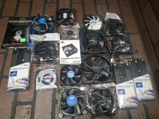 Mixed Cpu Fan Lot Of 18 Intel And More