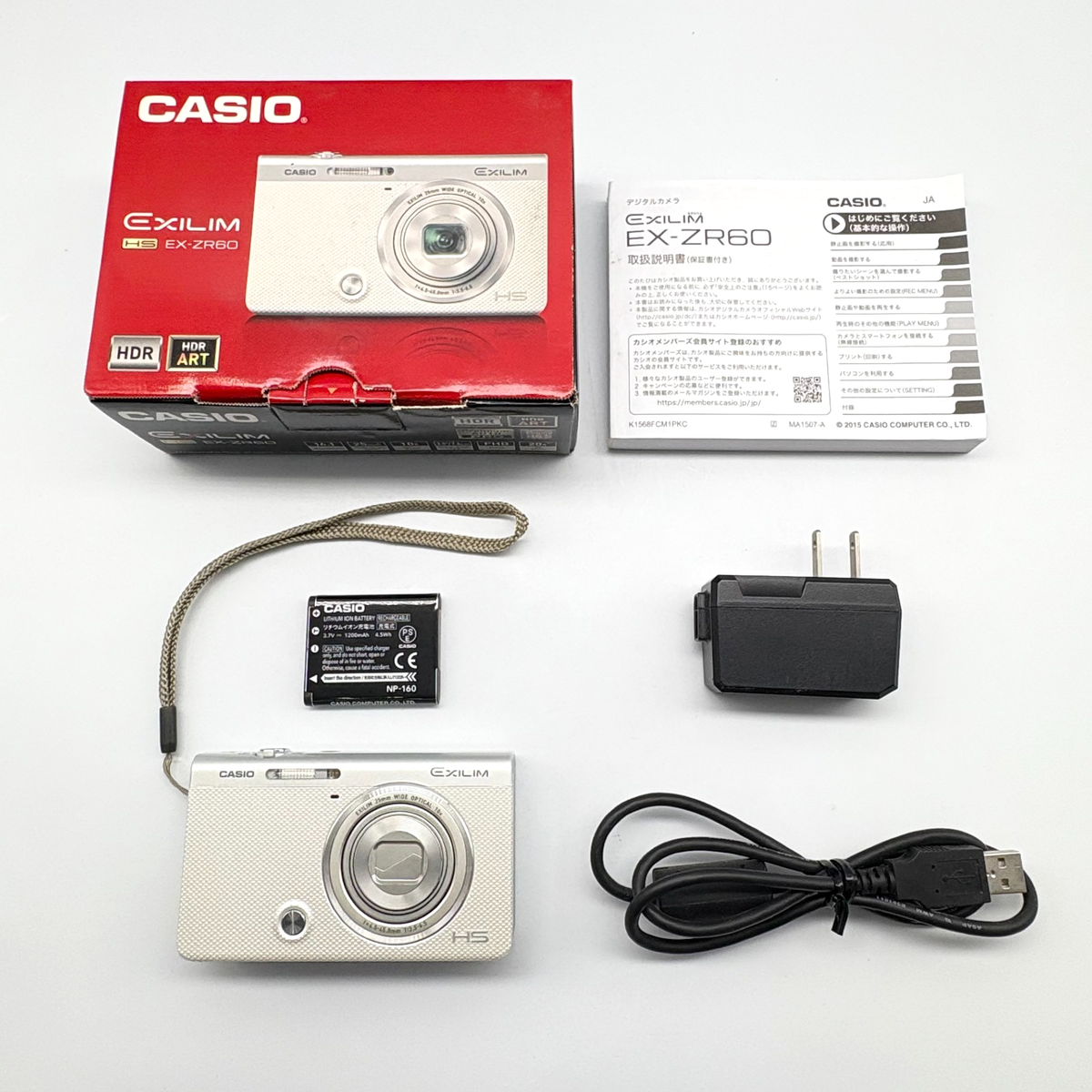 CASIO EXILIM EX-ZR60 Compact Digital Camera From Japan | eBay