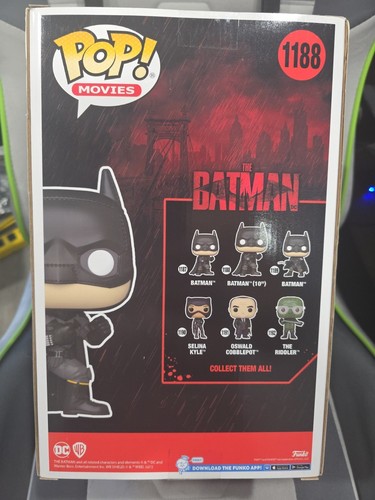 Películas Funko Pop: Batman Jumbo de 10 pulgadas #1188 de Batman - Imagen 4 de 5