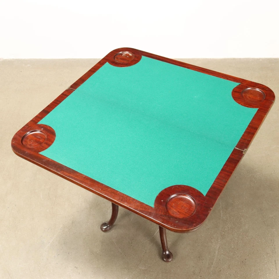 Antigua Mesa de Centro Victoriana Caoba Inglaterra Siglo XIX Original Foto 4 de 4