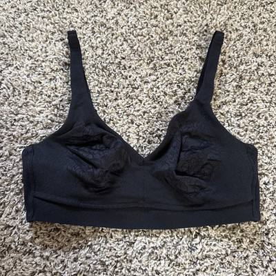 Wacoal Women s Inside Job Wireless Full Coverage Bra Black 32C 852345 