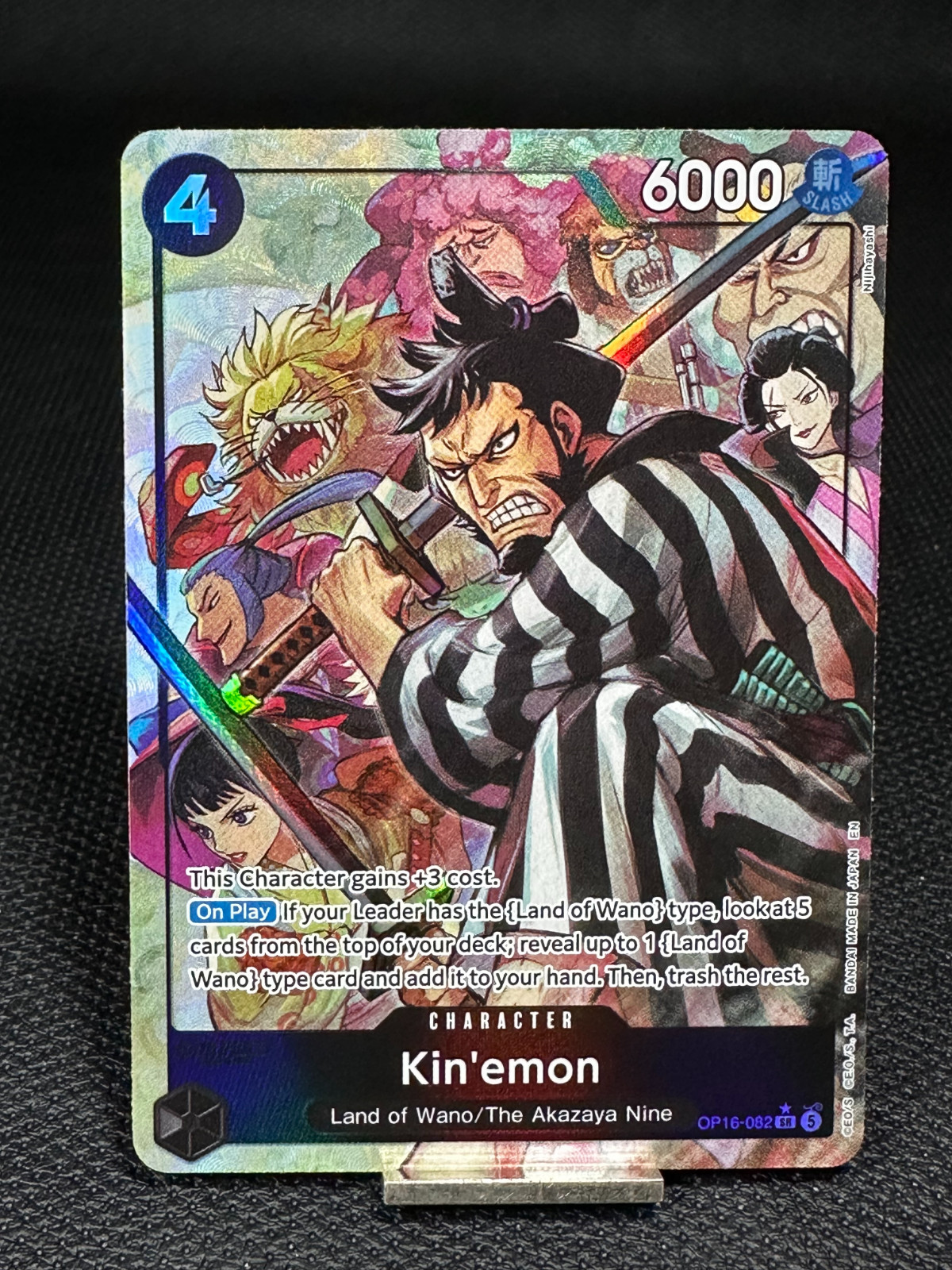 One Piece The Time Of Battle Kin'emon OP16-082 ALT ART NM