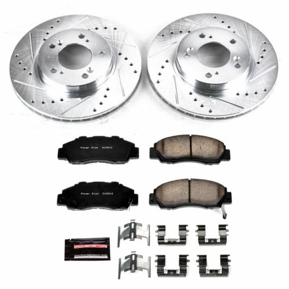 Kit de frenos Power Stop para Acura Legend 1991-1995 delantero Z23 Evolution Sport recubierto Foto 2 de 4
