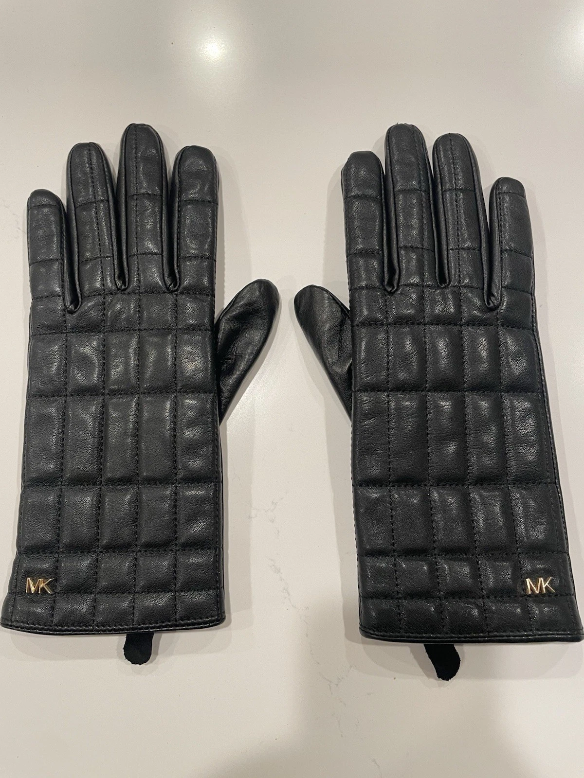 Michael Kors Women's Leather Gloves Quilted