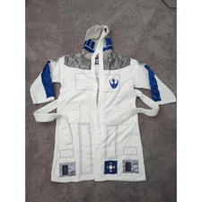 Star Wars R2D2 Robe Mens XL Robe Factory Hooded Bath Robe Loungewear