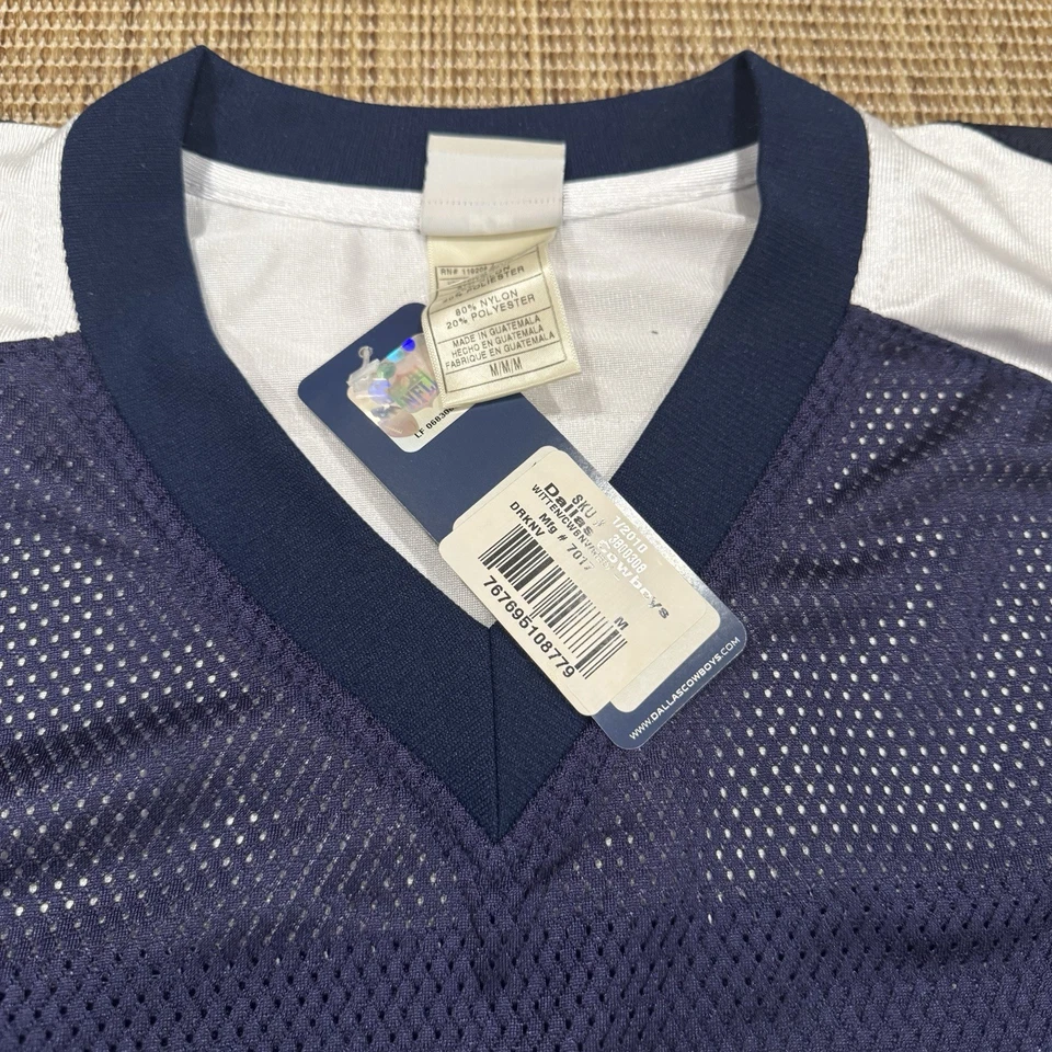 Nueva con etiquetas Camiseta Reebok Gridiron Throwbacks NFL Dallas Cowboys Jason Witten Auténtica Foto 3 de 4