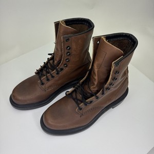Red Wing Boots Mens 12 B Brown Leather 953 Super Sole ASTM F 2892-11 EH USA Red Wing 953 | eBay main image 3