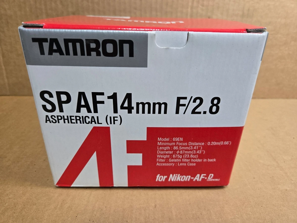 Tamron SP 14mm Focal Camera Lenses for sale | eBay