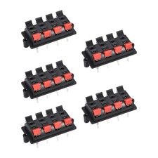 5PCS 2 Row 8 Way Spring Speaker Terminal Clip Push Release Connector WP8-03