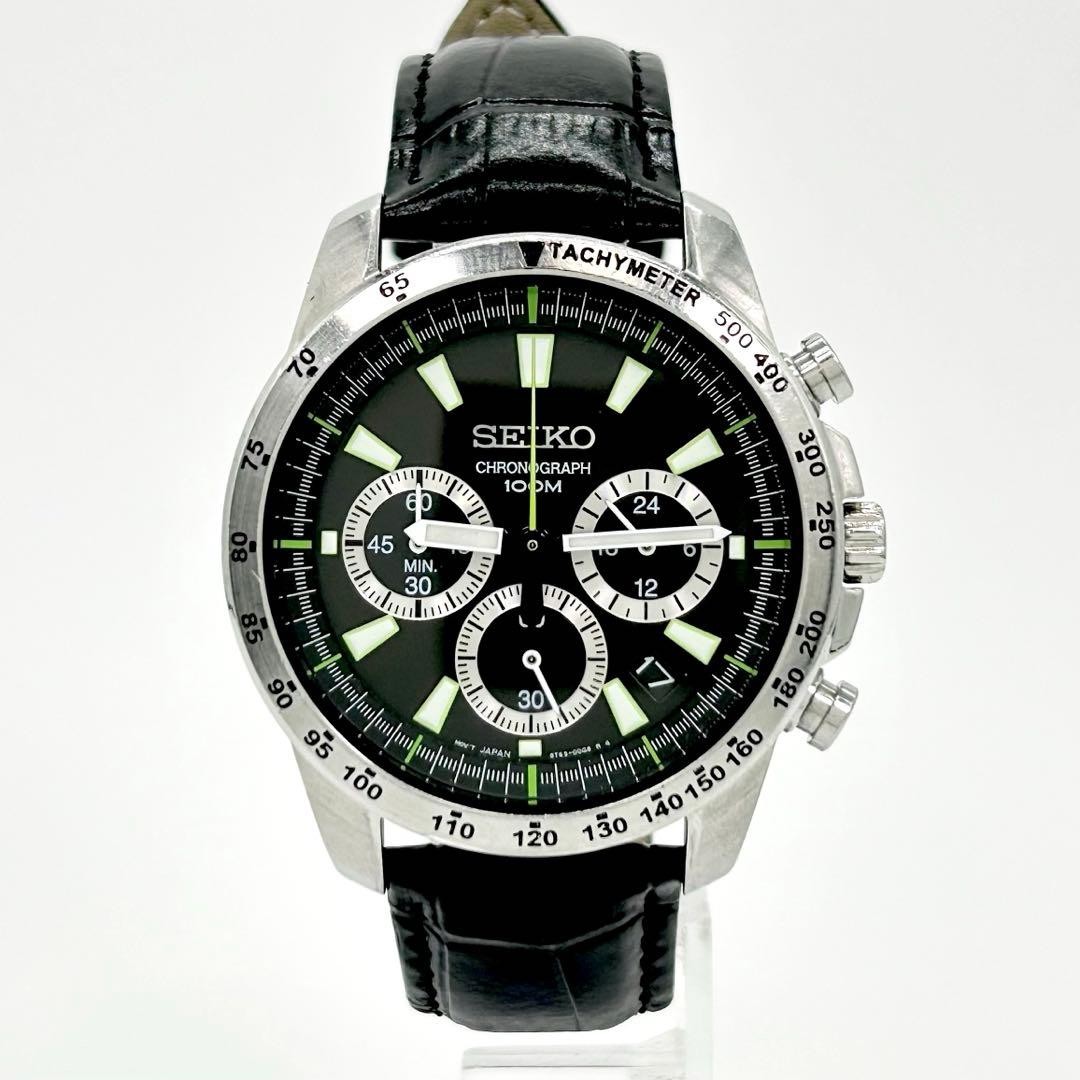 SEIKO Seiko Chronograph 6T63-00D0 Quartz Watch - Gem