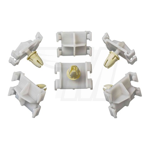 Mercedes Smart Sign 10x Trim Strip Mounting Clips with Grommet for Mercedes Benz Smart ...