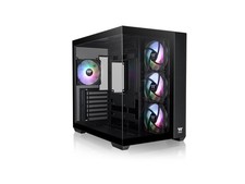 Thermaltake View 380 TG ARGB Black ATX Case; 4x120mm ARGB Fans Included;