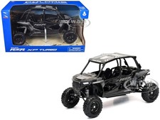 POLARIS RZR XP 4 TURBO EPS SPORT UTV BLACK 1/18 DIECAST BY NEW RAY 57843 D