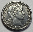 1897-O Barber Quarter - High Grade Key Date 25C; X007
