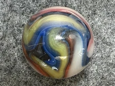 Vintage: JABO 1” Run: UV Multi Color Bolder. .925