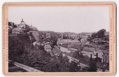 13812462 - Luxembourg photograph Grund v. d. Heil No 4308k Spirit Barracks CDV