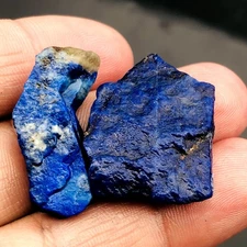 lapis lazuli Natural A+ Quality rough Madani  stone Raw With Pyrite    L929  14g