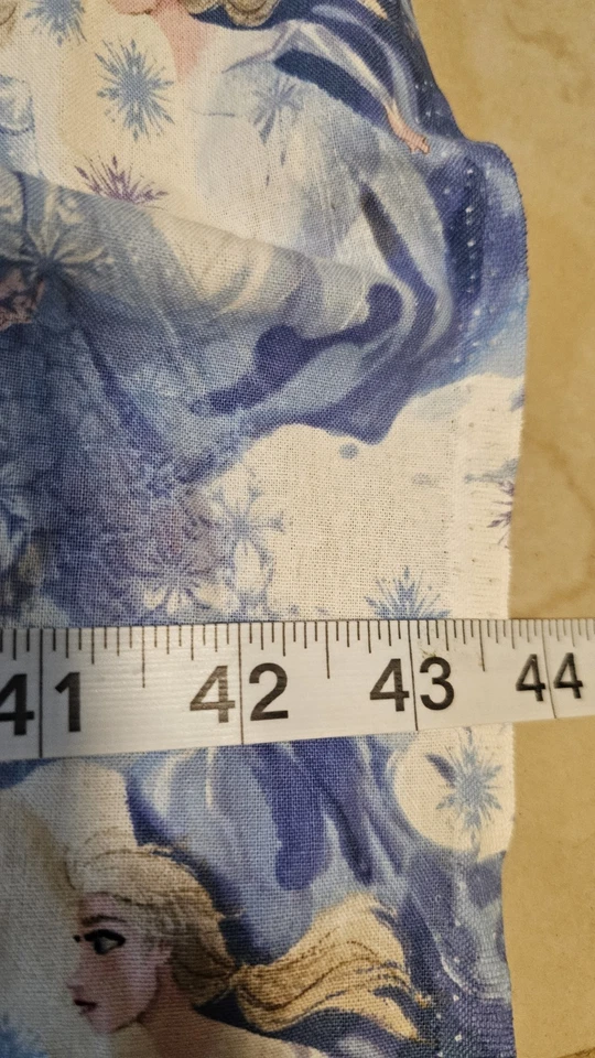 FROZEN 2 - Elsa In Her Element - FABRIC -  fat quarter - 18x22 in - NEW - Image 3 of 4