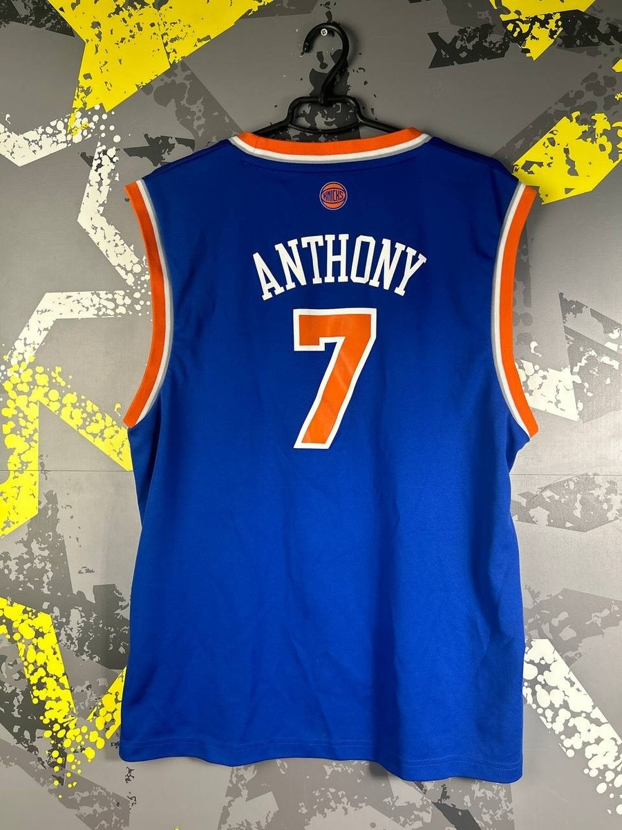 Anthony New York Knicks Jersey NBA Basketball Shirt Adidas Men