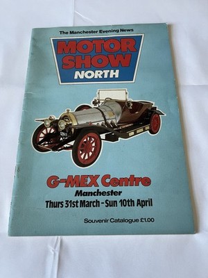 Manchester Evening News Motor Show North 1978 At The G-Mex Centre Great Year
