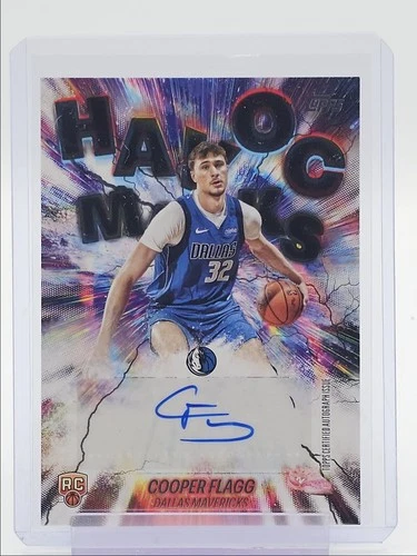 COOPER FLAGG 2025-26 TOPPS HAVOC MARKS ROOKIE AUTOGRAPH RC AUTO Q2264
