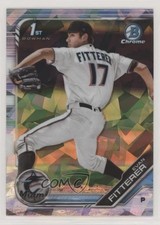 2019 Bowman Chrome Draft Sapphire Edition Evan Fitterer #BDC-68 1u6