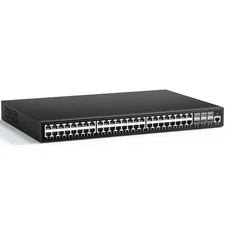 48 Port Gigabit Managed Network Switch with 6 Port Uplink 10Gbps SFP+#2538NUP2