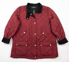 Preços baixos em Veludo Cotelê Vermelho Plus Casacos, jaquetas e