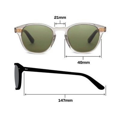 Tom’s Wyatt Polarized Sunglasses Sunglasses Tom Ford Wyatt FT0871 (01B) FT0871 Woman | Free  main image 3
