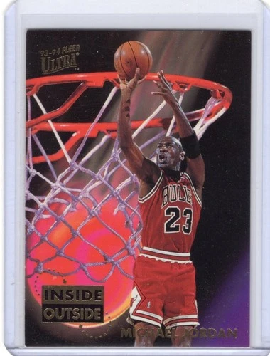 1993-94 Fleer Ultra - Inside Outside Michael Jordan #4