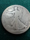 1916 D 50C Walking Liberty Half Dollar ~ First Year Good Perfect Hole Filler