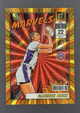 Cameron Brink 2025 Donruss WNBA Net Marvels /399 Orange Laser SP #9 LA Sparks