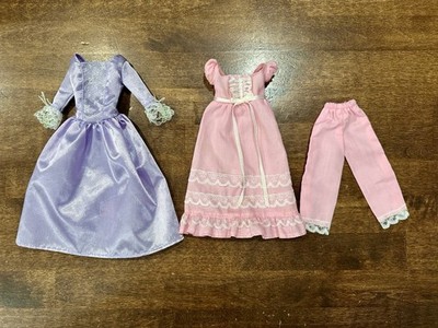 Barbie Nutcracker Fashion Gift Set Purple & Pink Dresses Pantaloons Gown Clara