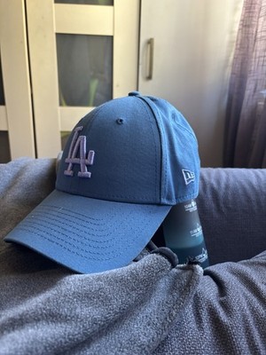 hellblaue New Era 9FORTY Baseballkappe des MLB-Teams Los Angeles Dodgers Neu