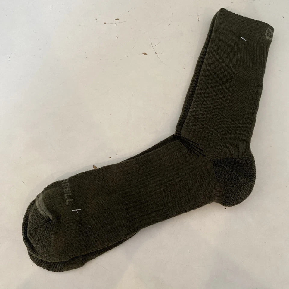 NWOT Mens And Womens Merrell Unisex Midweight Merino Wool Tactical Crew Sz L-XL - Image 2 of 2