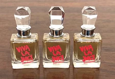 3x VIVA LA JUICY By JUICY COUTURE 0.17oz / 5ml Each EDP MINI NEW