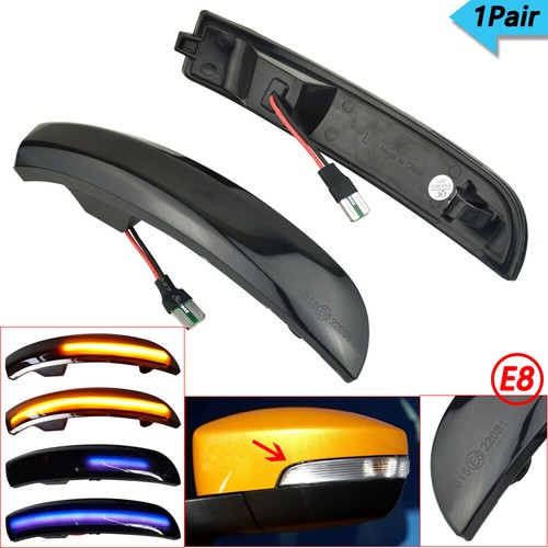 2X luz de giro dinámica LED para Ford Focus 3 Kuga Escape 2013-2017 2018 - Imagen 2 de 16