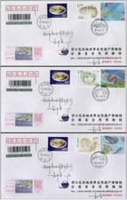 China Stamp 2024-4 Heritage Site:Chengjiang Fossil Site Cover Reg to Wuhan V4