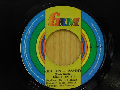 Ernie Smith 45 Ride On Sammy bw Guava Jelly on Firm reggae Jamaican 