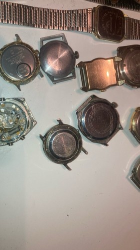 Vintage Watch Lot Bulova Accutron Benrus 10k Gold Filled Seiko Parts Or Repair - Picture 16 of 24