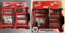 Milwaukee 95 Piece Screw Driver Drill Bit Set Impact Duty SHOCKWAVE Alloy Steel