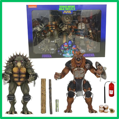   NECA TMNT Tokka & Rahzar Secret of the Ooze Figuren Geschenksammlung