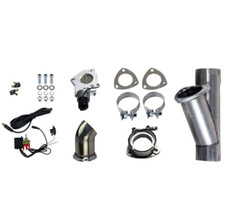 Granatelli 2.5electronic Exhaust System-aluminized Steel Wslip Fit-band Clamp Granatelli 2.5electronic Exhaust System-aluminized Steel Wslip Fit-band Clamp