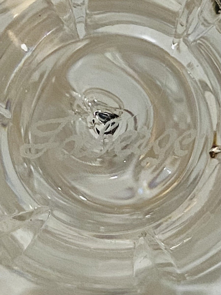 Faberge' Crystal Clear EGG Collectible - Signed, 2.25