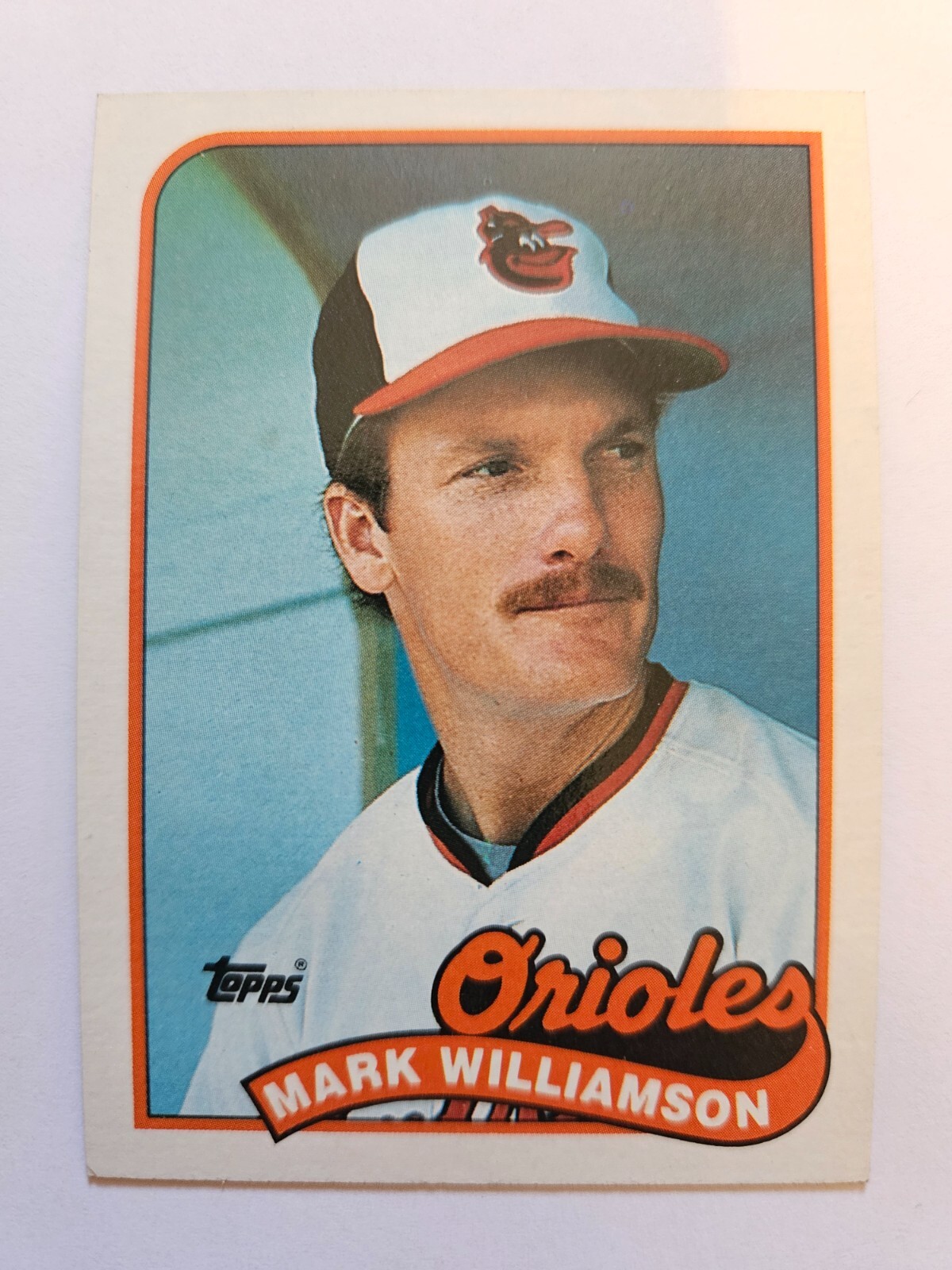 1989 TOPPS MARK WILLIAMSON #546 NM