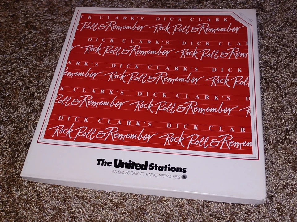 DICK CLARK ROCK ROLL & REMEMBER Radio Show INTERVIEWS February 4 1983 Vinyl VTG Foto 2 de 4