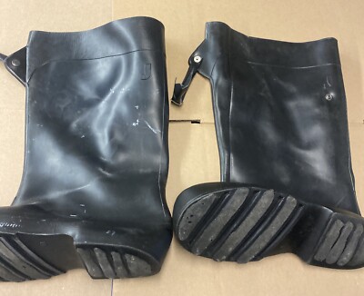 Men's ''JORDAN DAVID'' Waterproof Rubber Traction Grip Work Boots size 11