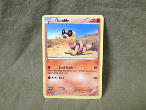 Pokemon Trading Card - Black & White: Sandile 63/114