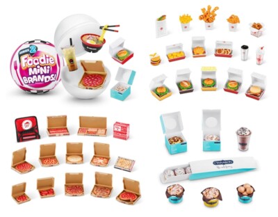ZURU 5 Surprise Foodie Mini Brands Series 2  LOWEST PRICE ON EBAY Combined Shipp