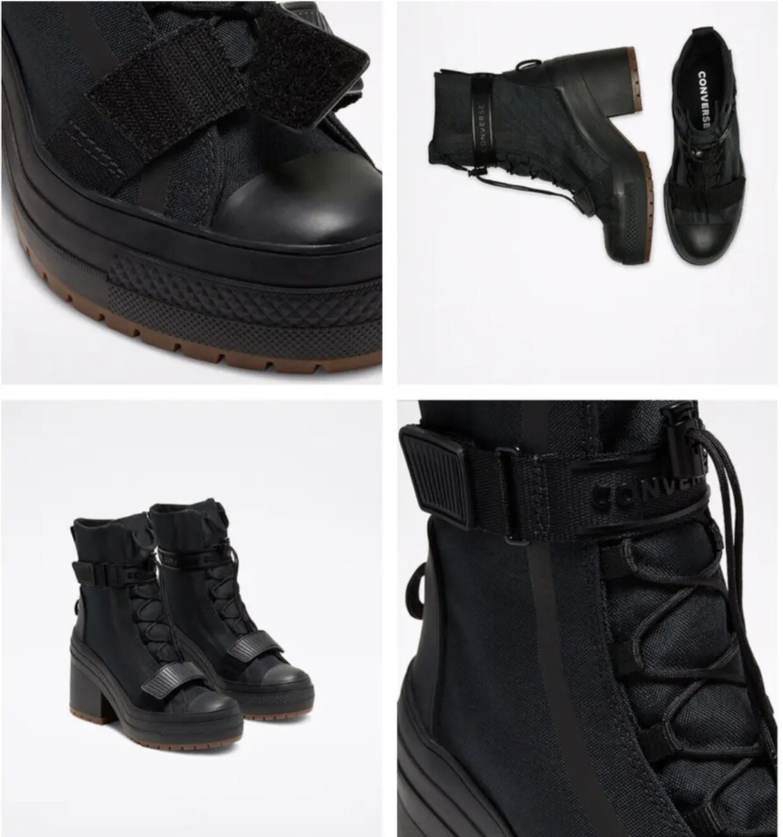 Converse Chuck Taylor All Star ⭐️ GR82 All Black Stylist
